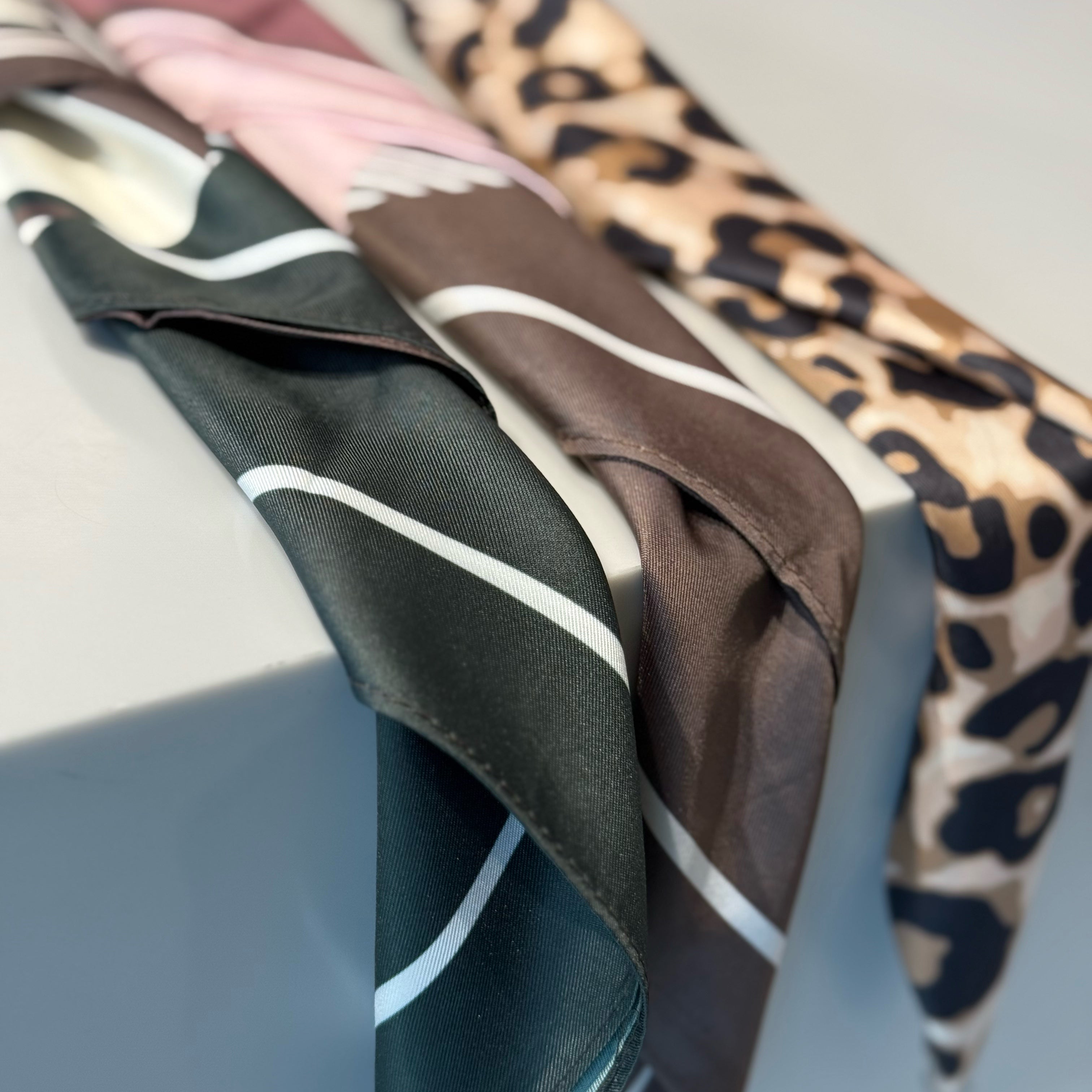 PCMOLLY Light Scarf - Tawny Port